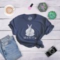 Talk To The Puff Shirt Funny Rabbit Shirt Easter Tee Women Easter Humor Joke Shirt Girls Sarcastic Shirts Funny Sarcastic Shirts Graphic Tee – Soft Feel · Top Pick For Any Outfit