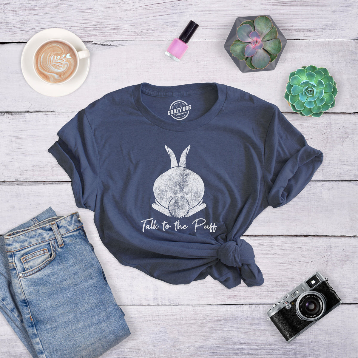 Talk To The Puff Shirt Funny Rabbit Shirt Easter Tee Women Easter Humor Joke Shirt Girls Sarcastic Shirts Funny Sarcastic Shirts Graphic Tee – Soft Feel · Top Pick For Any Outfit