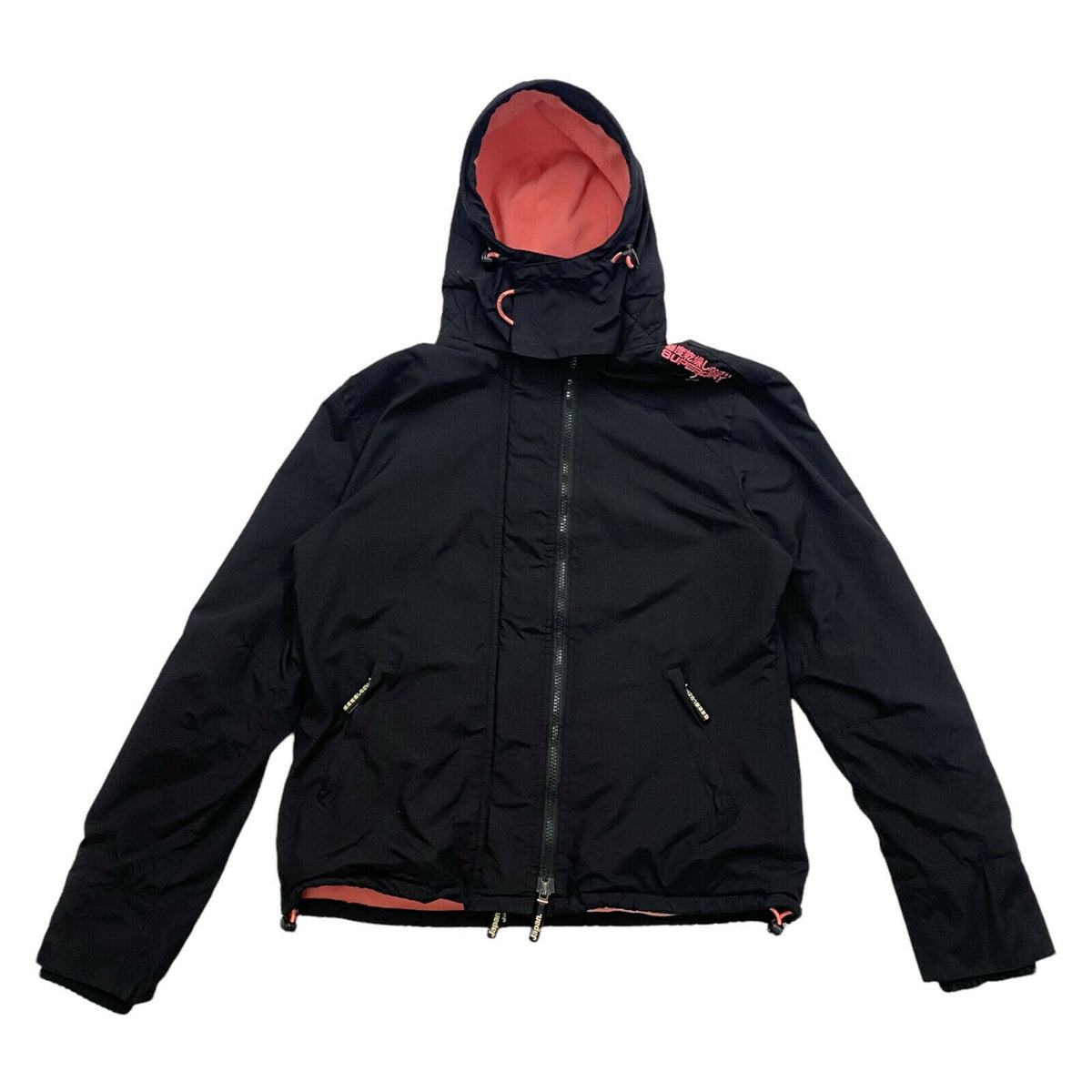 Superdry Professional Womens The Windcheater Hoodie Jacket Designer Black Hoodie – Soft Feel · High-Quality Print