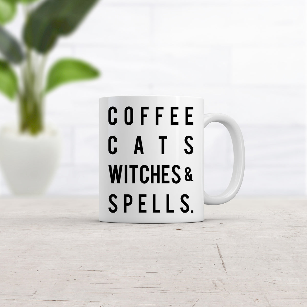 Funny Halloween Mug Humorous Mugs Mother39s Day Coffee Mugs Coffee Cats Witches and Spells Halloween MugsFunny Coffee Mugs Witch Mugs Graphic Tee – Easygoing Wear · High-Quality Print