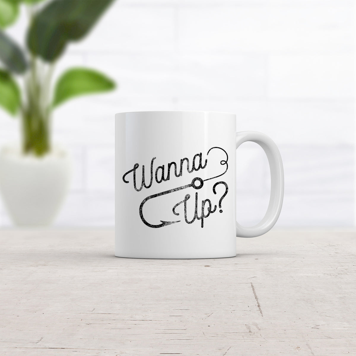 Offensive Fishing Mug Humorous Fishing Mugs Rude Fishing Coffee Cup Wanna Hook Up Drinking Mugs Fathers Day Fishing Gifts Fisherman Graphic Tee – Aesthetic Look · Perfect For Daily Wear