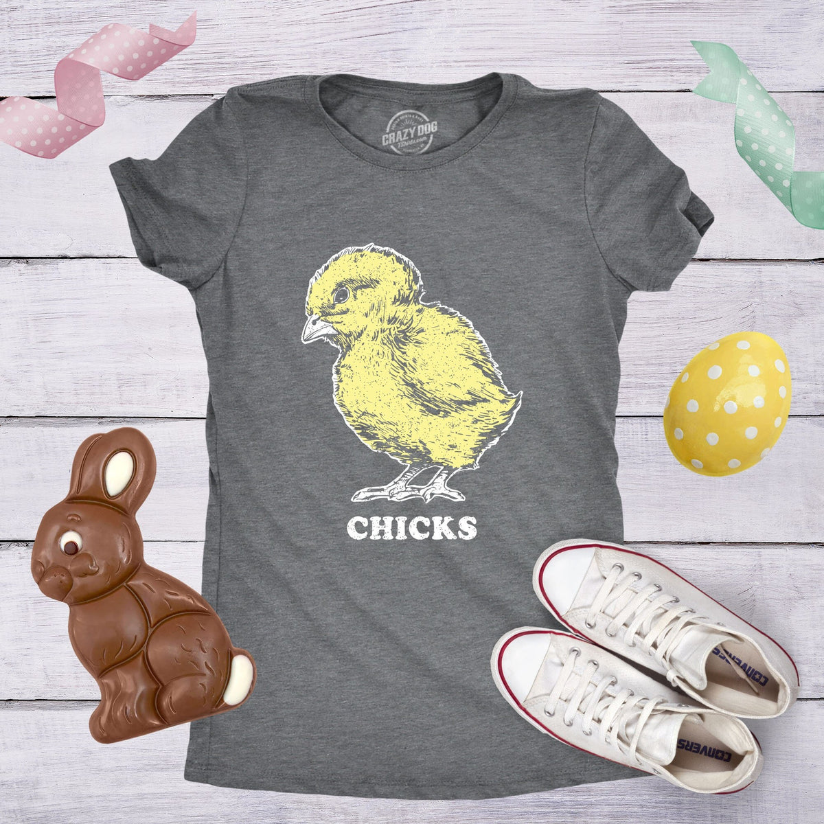 Vintage Chicks Shirt Funny Bunny Shirt Easter Tee Women Funny Easter Shirt Easter Humor Shirt Girlfriend Shirts Graphic Tee – Bold Style · Great Gift For Fans