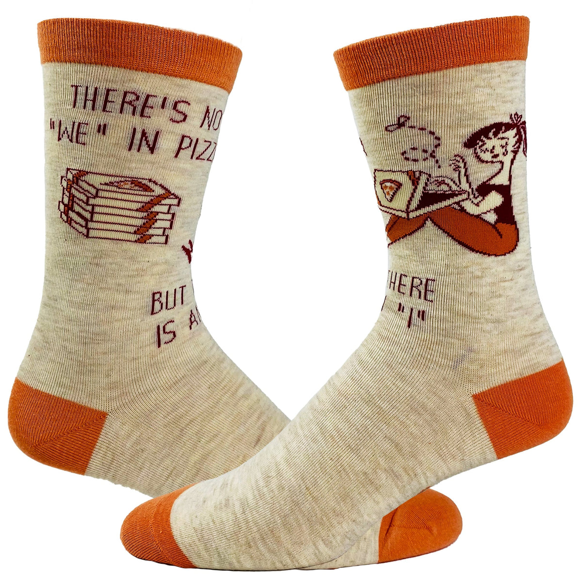 Women39s Food Socks No We In Pizza Socks Pizza Socks Pizza Gifts Pizza Lover Presents Funny Foodie Socks Food Lover Gift Vintage Lady Graphic Tee – Fan Favorite · Perfect For Daily Wear