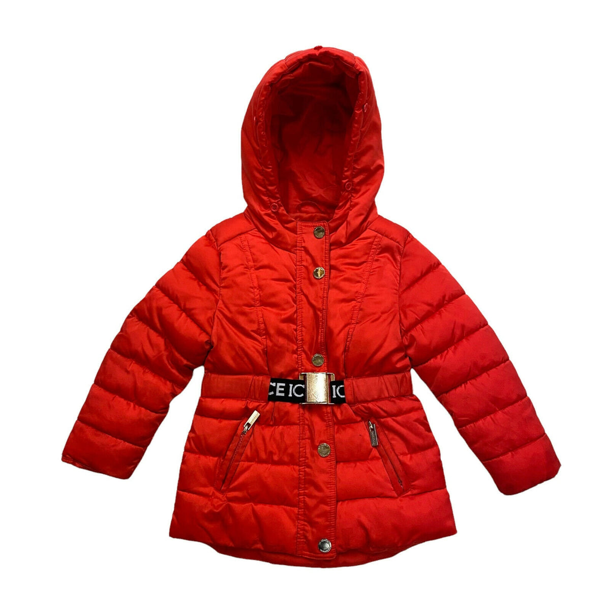 Ice Iceberg Kids Hoodie Puffer Jacket Vintage High End Designer Red Coat VTG Hoodie – Warm & Stylish · Trending Graphic Apparel