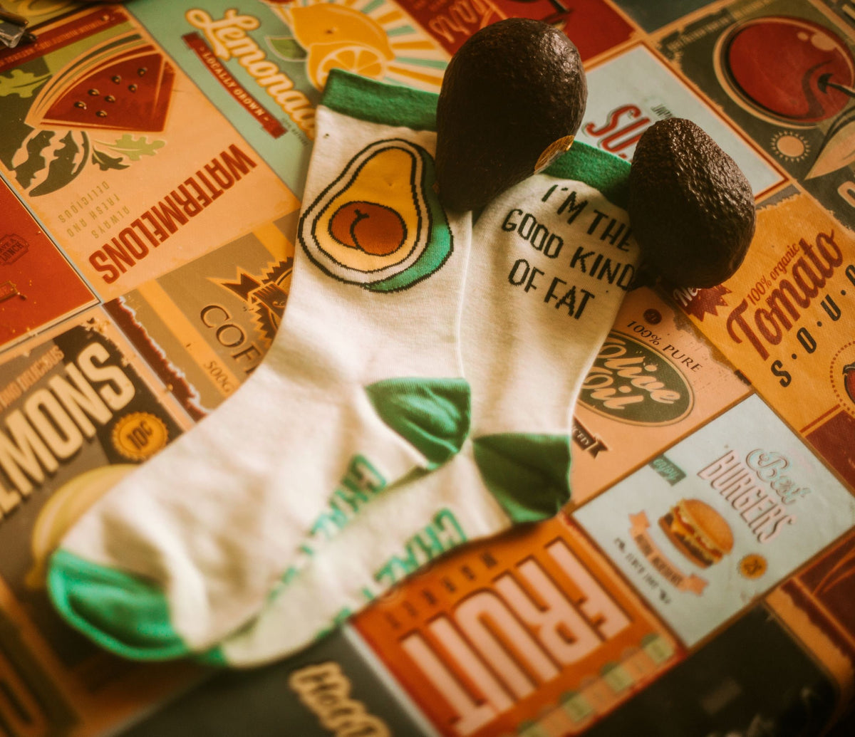 Womens Funny Workout Socks Avocado Socks I39m The Good Kind Of Fat Socks Womens Socks Millennial Socks Cardio Socks Running Socks Graphic Tee – Fan Favorite · Top Pick For Any Outfit