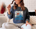 Alaska Unisex Sweatshirt Minimal Style Alaska Sweatshirt Alaska Mountain Sweater Personalization Available Sweatshirt – Cozy Vibes · Top Pick For Any Outfit
