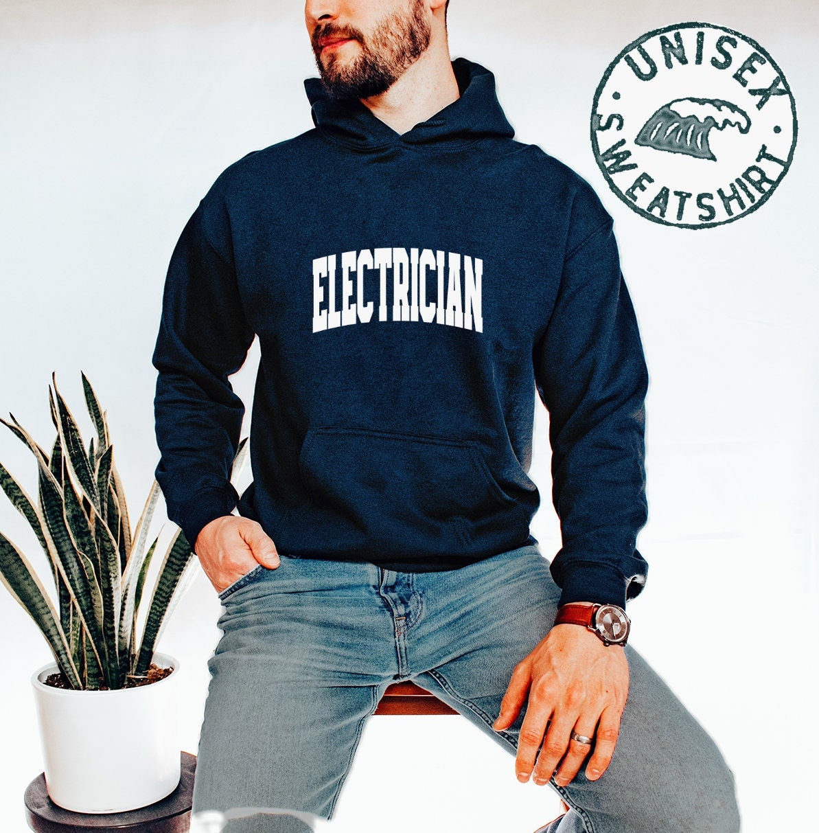 Electrician Graduation Hoodie Funny Hooded Sweatshirt Birthday Gifts for Men and Women Hoodie – Aesthetic Look · Top Pick For Any Outfit