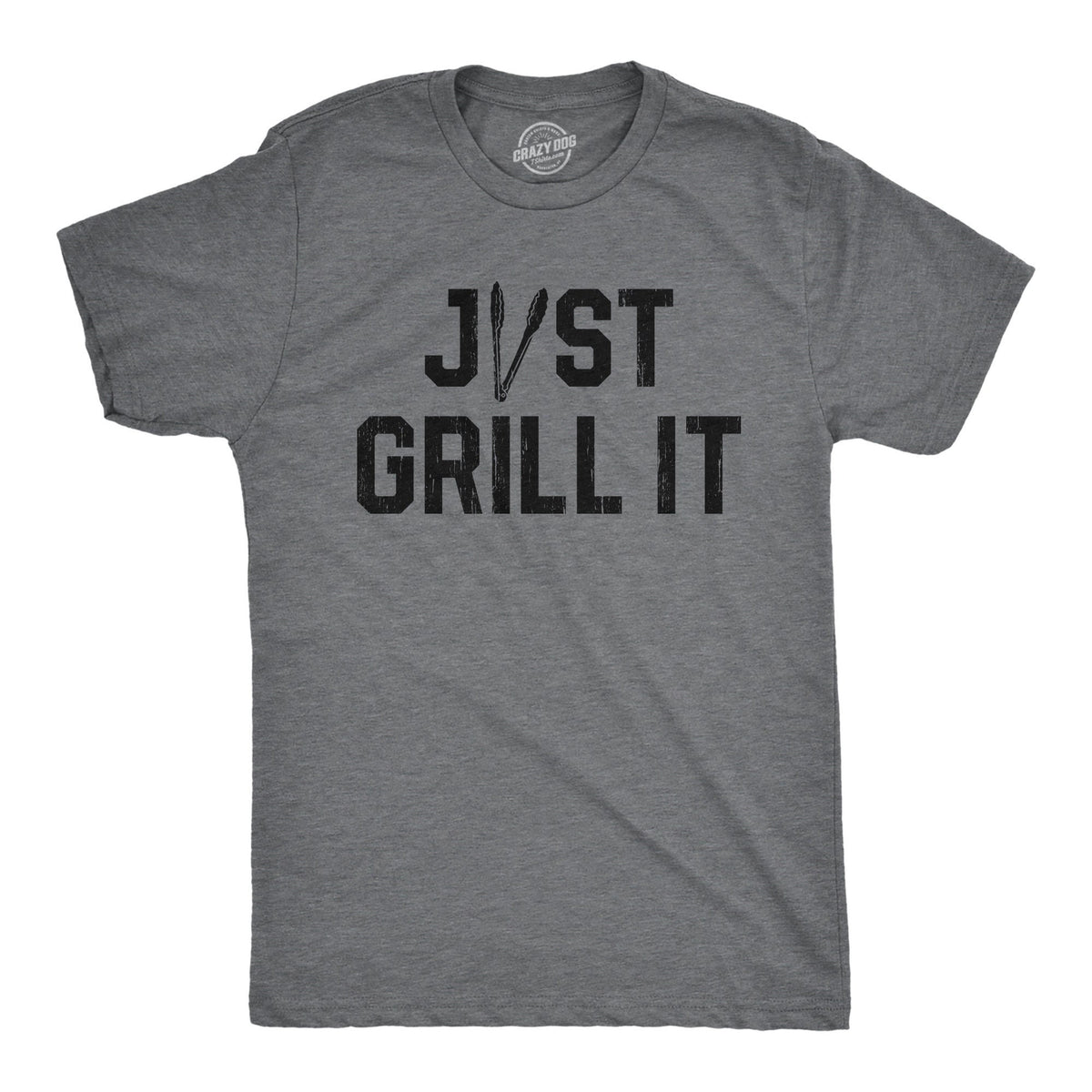 BBQ Shirt Barbecue Dad Shirt Cooking T Shirt Funny Dad Shirt Gift For Dad Fathers Day Shirt Just Grill It Tongs Shirts Graphic Tee – Feel-Good Design · Must-Have Style