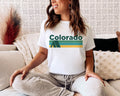 Colorado Shirt Retro Camping Adult Unisex Colorado T Shirt Personalization Available Graphic Tee – Warm & Stylish · Perfect For Daily Wear