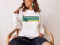 Snowmass Colorado Hoodie Retro Camping Adult Unisex Snowmass Sweatshirt Personalization Available Hoodie – Easygoing Wear · Trending Graphic Apparel