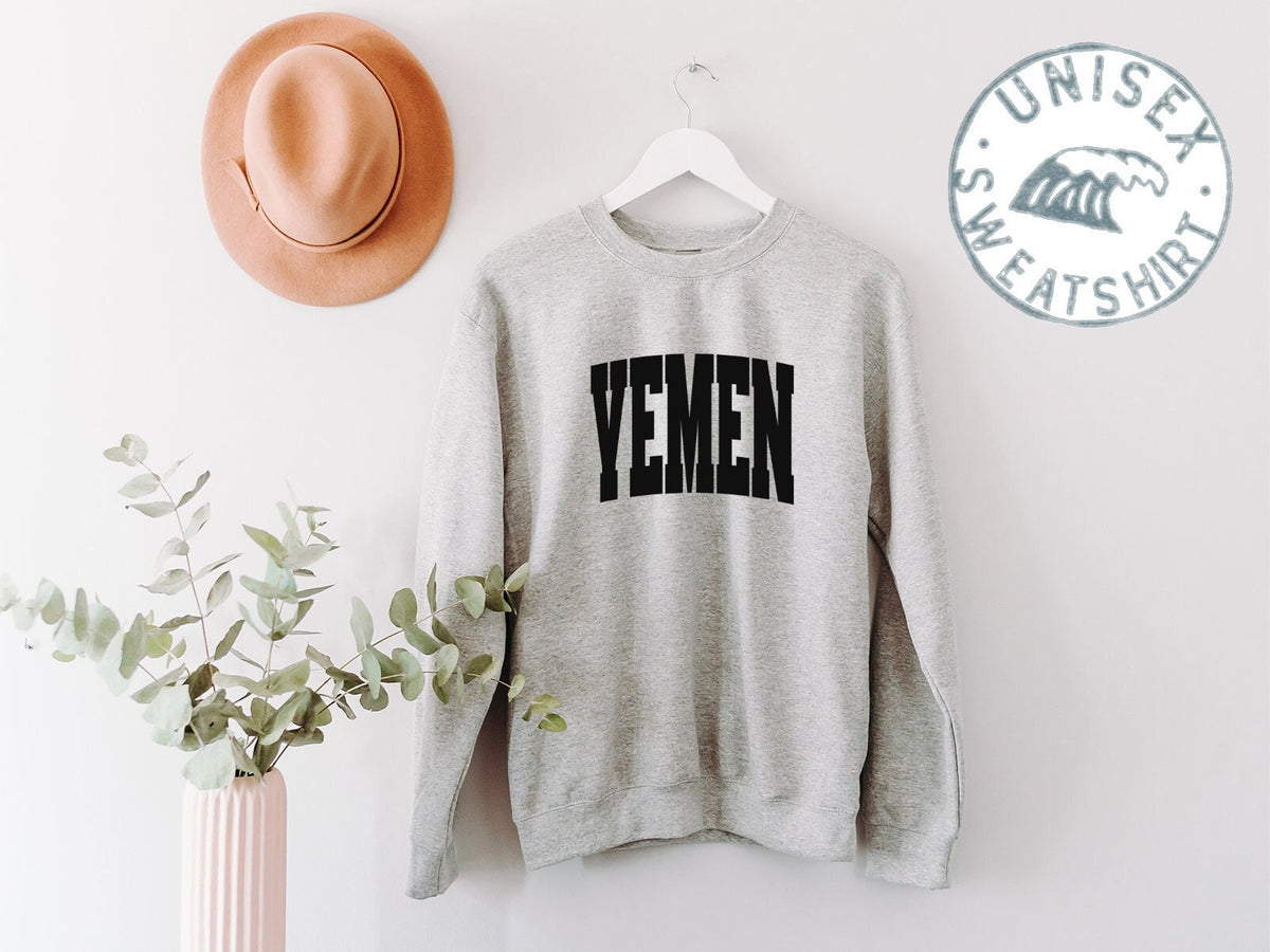 Yemen Moving Away Sweatshirt Funny Sweater Shirt Birthday Gifts for Men and Women Sweatshirt – Premium Graphic · Great Gift For Fans