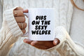 Welder Welding Wife Husband Boyfriend Girlfriend Mug Funny Coffee Cup Birthday Gifts for Men and Women Graphic Tee – Easygoing Wear · Perfect For Daily Wear