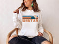 Whistler Canada Hoodie Retro Mountain Unisex Whistler Hoodie Sweatshirt Personalization Available Hoodie – Easygoing Wear · Great Gift For Fans