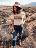 Missoula Montana Shirt Mountain Sunset Unisex Missoula TShirt Personalization Available Graphic Tee – Fan Favorite · High-Quality Print