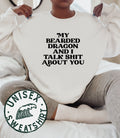 Bearded Dragon Mom Dad Lover Owner Sweatshirt Funny Sweater Shirt Birthday Gifts for Men and Women Sweatshirt – Warm & Stylish · Great Gift For Fans