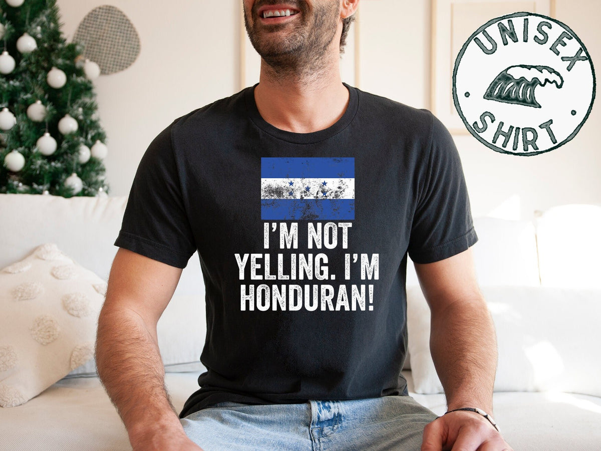 Vintage Style Honduras Honduran Pride Flag Shirt Funny Tee Tshirt Birthday Gifts for Men and Women Graphic Tee – Fan Favorite · High-Quality Print