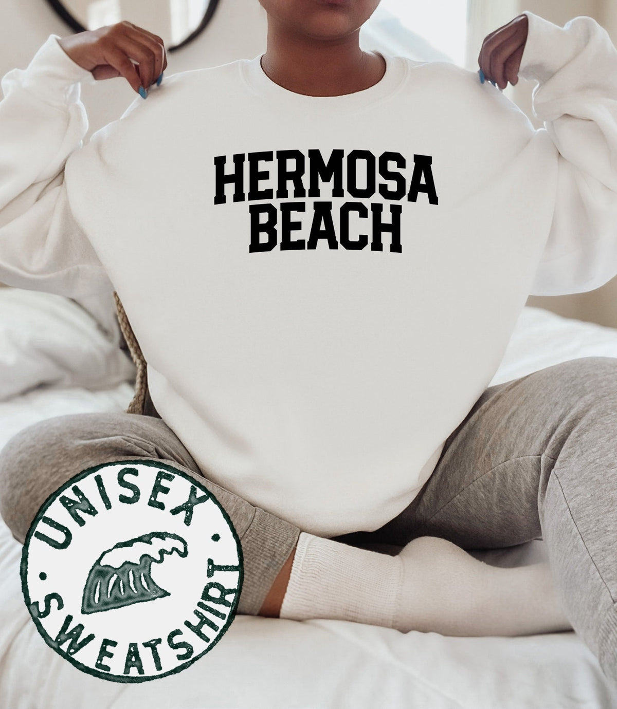 Hermosa Beach Moving Away Sweatshirt Funny Sweater Shirt Birthday Gifts for Men and Women Sweatshirt – Premium Graphic · High-Quality Print
