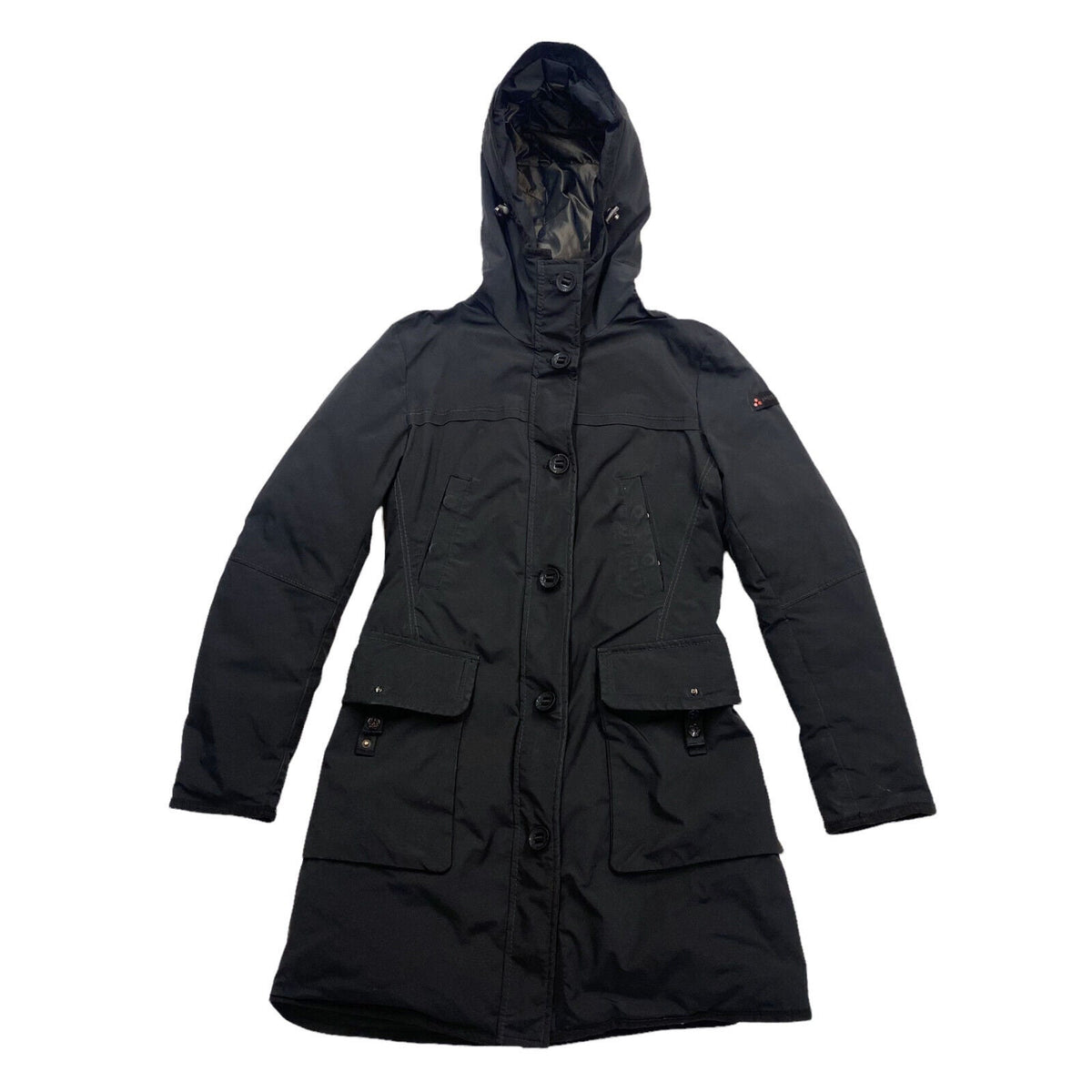 Peuterey Long Womens Down Padded Coat Vintage Designer Black Quilted Hoodie Hoodie – Aesthetic Look · Trending Graphic Apparel