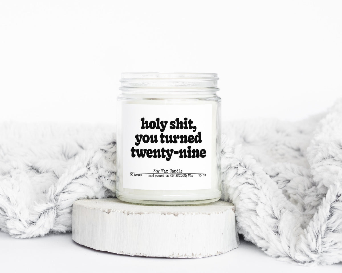 29th Birthday 29 Years Old Gifts Funny Candle Housewarming Soy Wax Scented Decor Graphic Tee – Soft Feel · Must-Have Style