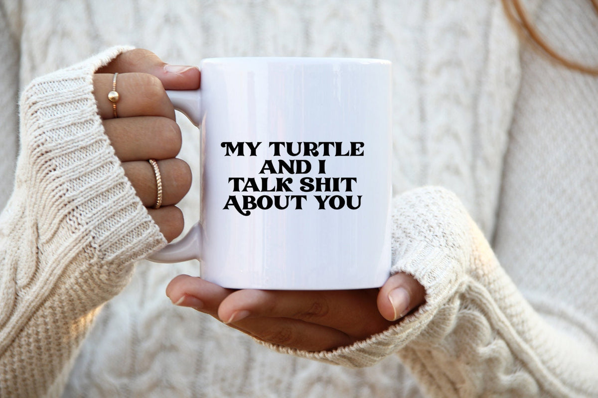 Turtle Mom Dad Lover Owner Mug Funny Coffee Cup Birthday Gifts for Men and Women Graphic Tee – Aesthetic Look · Top Pick For Any Outfit