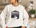Aspen Colorado Mountain Road Unisex Aspen Sweatshirt Personalization Available Sweatshirt – Everyday Comfort · Must-Have Style