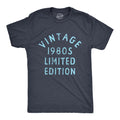 Vintage 198039s Limited Edition Retro Shirt Funny Old Guy Shirt Vintage Shirt Funny Gifts For Him Funny Shirts Millennials Gen X Graphic Tee – Soft Feel · Great Gift For Fans