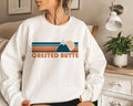 Crested Butte Colorado Sweatshirt Unisex Retro Mountain Crewneck Crested Butte Sweatshirt Sweatshirt – Soft Feel · Trending Graphic Apparel