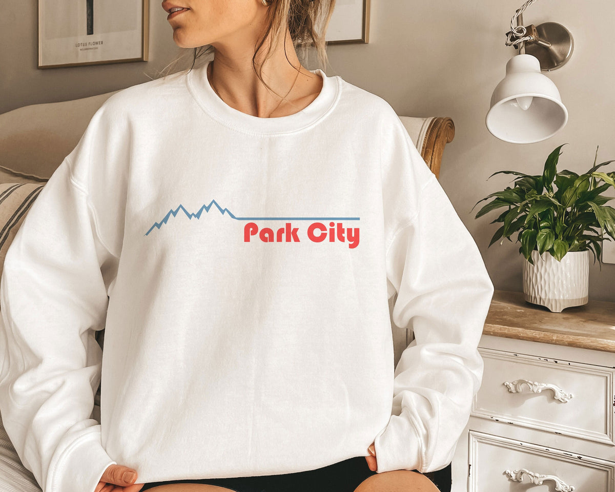 Park City Utah Sweatshirt Retro Mountain Adult Unisex Crewneck Park City Sweatshirt Personalization Available Sweatshirt – Cozy Vibes · Top Pick For Any Outfit