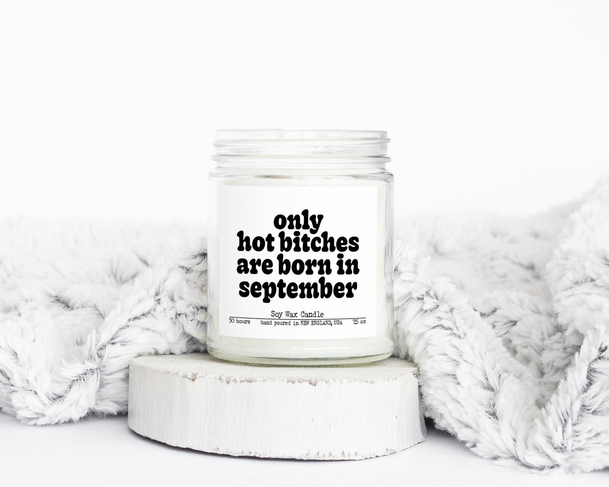 September Birthday Best Friend Cousin Gifts Funny Candle Housewarming Soy Wax Scented Decor Graphic Tee – Fan Favorite · Top Pick For Any Outfit