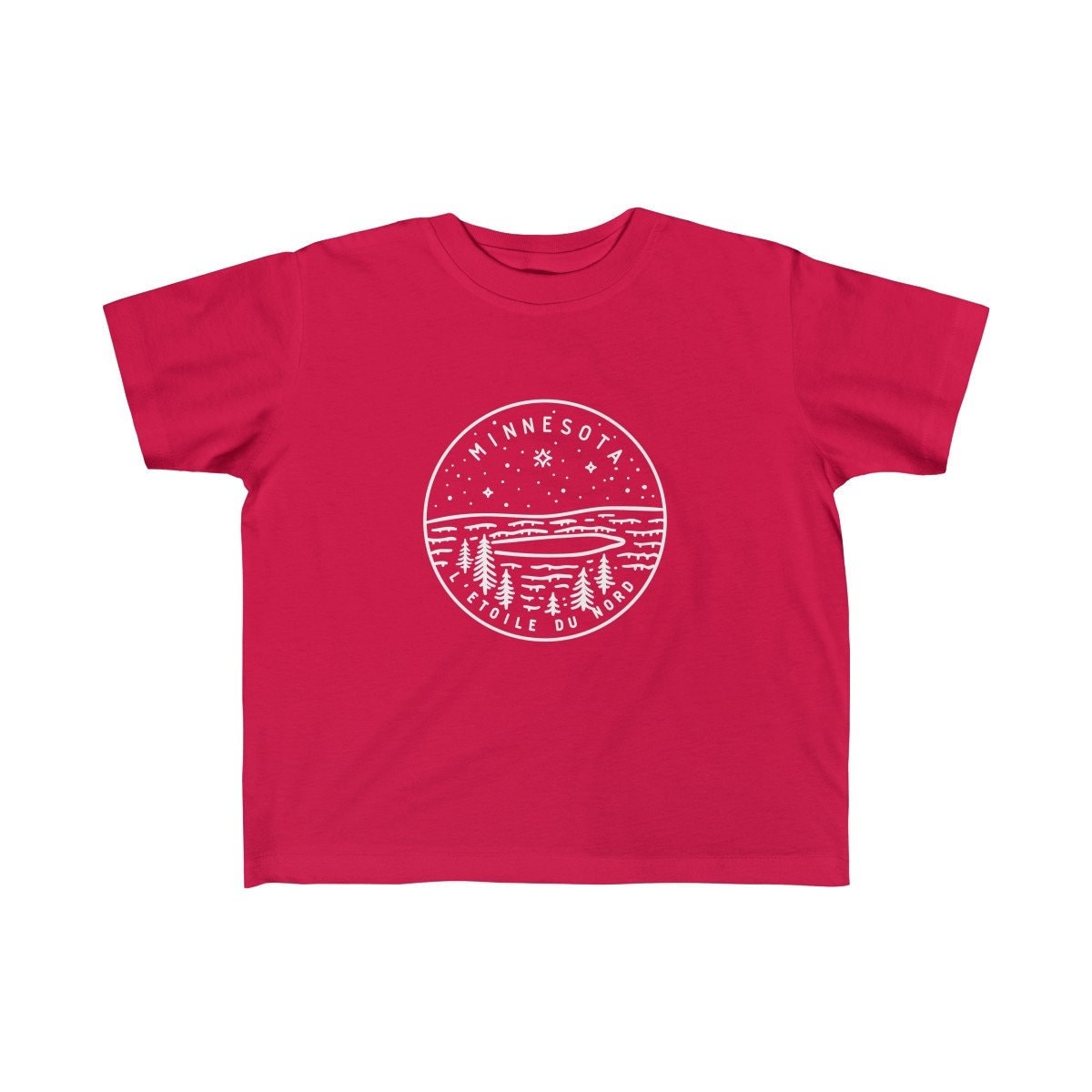 Minnesota Toddler Shirt State Design Minnesota Kid39s TShirt Personalization Available Graphic Tee – Fan Favorite · Trending Graphic Apparel
