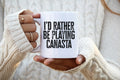 I39d rather be Playing Canasta Card Game Mug Funny Coffee Cup Birthday Gifts for Men and Women Graphic Tee – Premium Graphic · Top Pick For Any Outfit