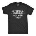 That39s a Horrible Idea What Time Shirt Mens Skeleton TShirt Halloween Drinking T Shirt Skeleton Costume Men Halloween Graphic Tee – Aesthetic Look · Trending Graphic Apparel