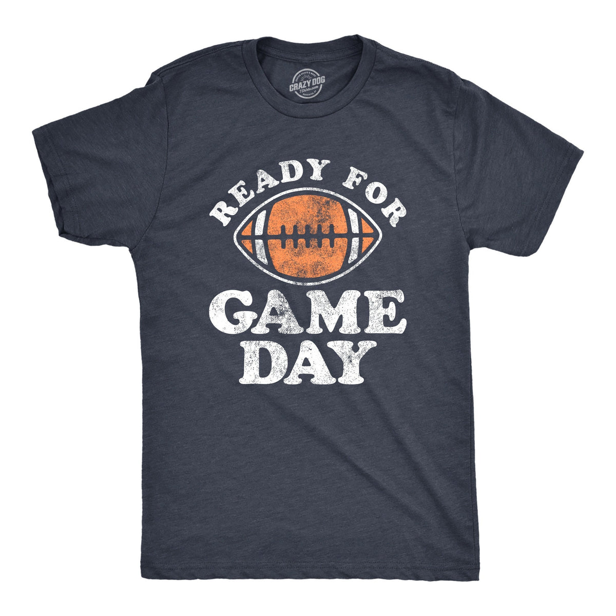 Mens Vintage Football Shirt American Football Lovers Gifts Funny Football Ball Tee Man Sunday Funday Shirt Ready For Game Day Graphic Tee – Warm & Stylish · High-Quality Print