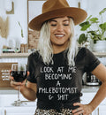 Phlebotomy Gifts Phlebotomist Graduation Shirt Phlebotomist Tshirt Phlebotomy Birthday Gifts for Men and Women Graphic Tee – Premium Graphic · Great Gift For Fans
