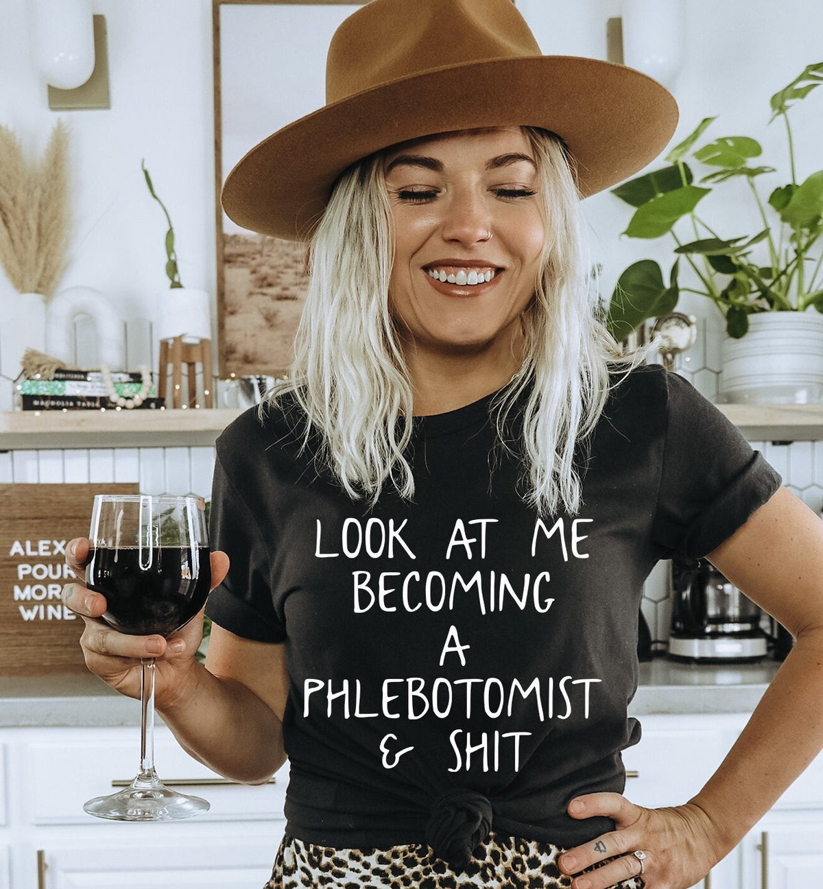 Phlebotomy Gifts Phlebotomist Graduation Shirt Phlebotomist Tshirt Phlebotomy Birthday Gifts for Men and Women Graphic Tee – Premium Graphic · Great Gift For Fans