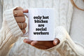 Social worker MSW Graduation Mug Gifts Funny Coffee Cup Men Women Him Her Graphic Tee – Easygoing Wear · Perfect For Daily Wear