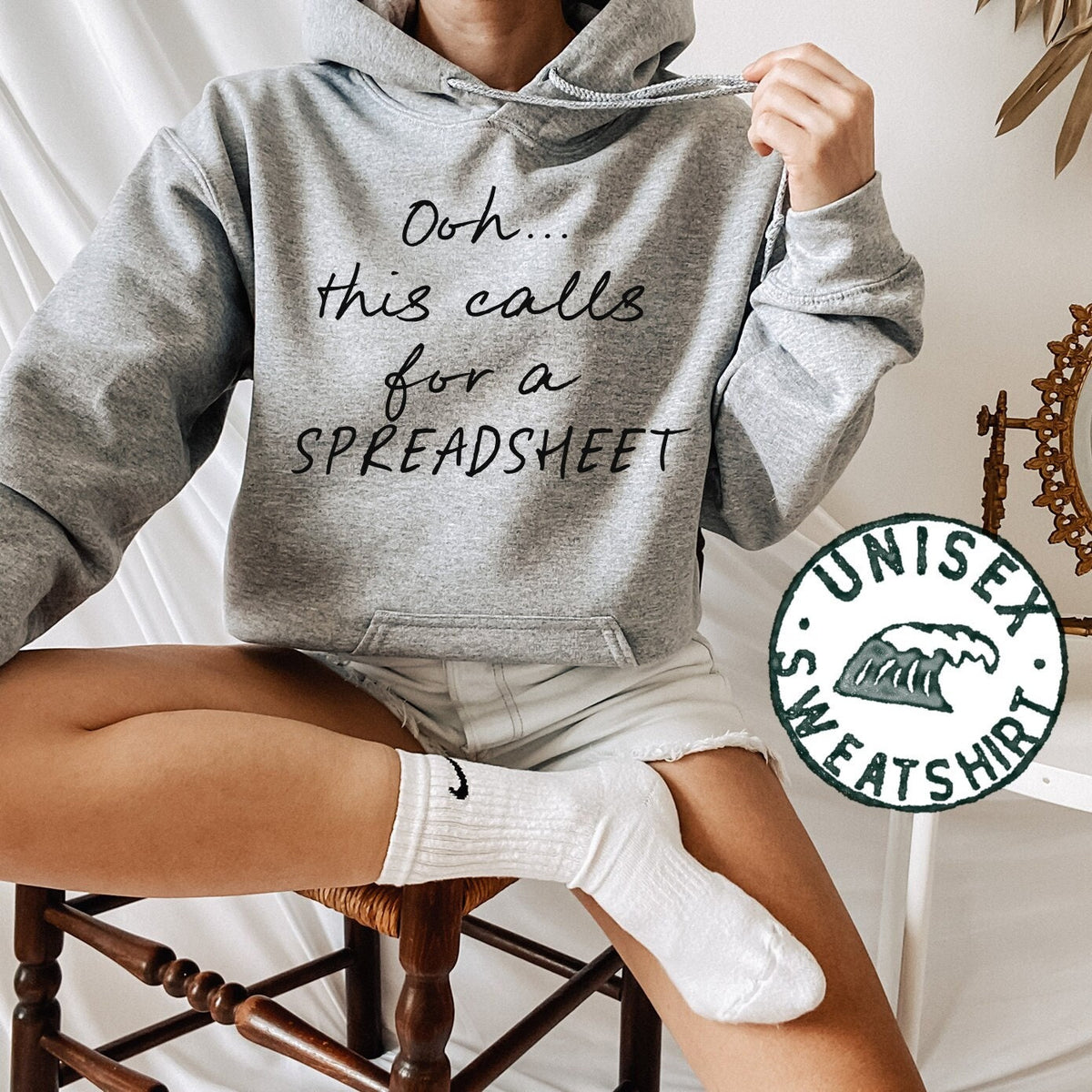 Coworker Spreadsheet Office Boss Hoodie Funny Hooded Sweatshirt Birthday Gifts for Men and Women Hoodie – Soft Feel · Must-Have Style