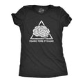 Black Zombie Shirt Women Zombie Food Pyramid Brains We Want Your Brains Zombie Apocalypse Shirt Halloween Undead Shirt Halloween Shirts Graphic Tee – Feel-Good Design · Top Pick For Any Outfit