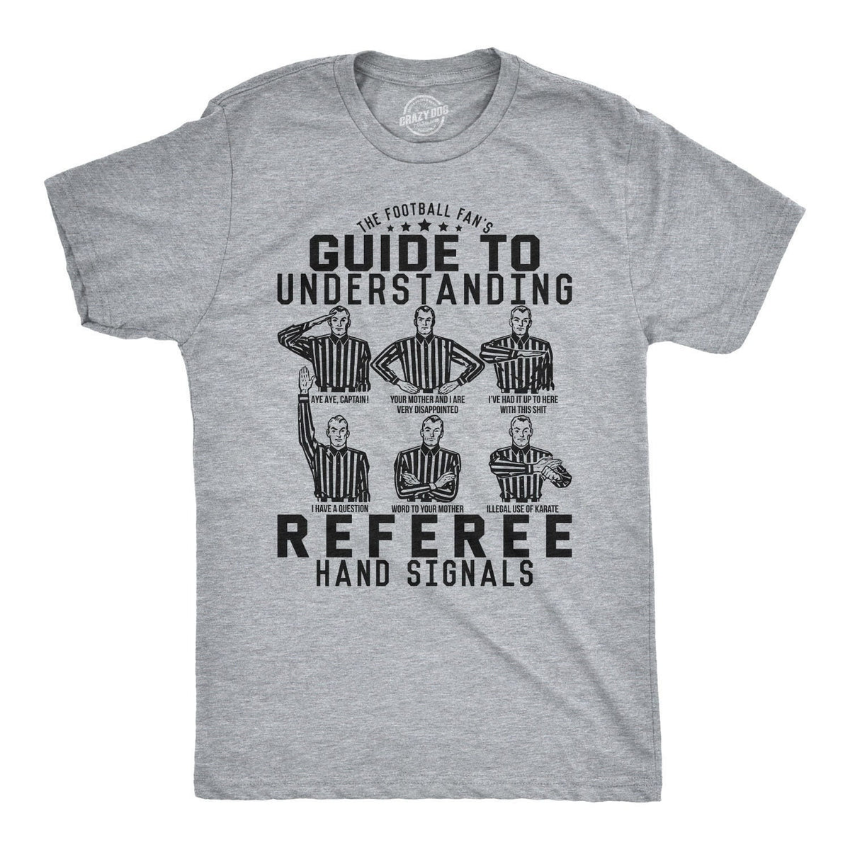 Sarcastic Football Shirt Football Lovers Gifts Funny Football Tee Sunday Funday Shirt Referee Hand Signals Funny Football Shirts Graphic Tee – Cozy Vibes · Must-Have Style