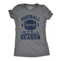 Football is My Second Favorite Season Ready For Game Day Football Shirts Funny Game Day Womans Cute Shirt Funny Shirts Super Bowl Graphic Tee – Bold Style · Perfect For Daily Wear