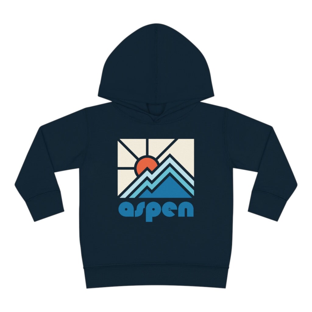Aspen Colorado Toddler Hoodie Minimal Style Unisex Aspen Toddler Sweatshirt Personalization Available Hoodie – Soft Feel · Top Pick For Any Outfit