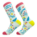 I Don39t Care Socks Womens Floral Socks Cute Womens Socks Novelty Socks Cussing Socks Funny Socks Women Don39t Give A Fuck Graphic Tee – Bold Style · High-Quality Print