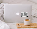 Istanbul Turkey Turkish Local Moving Away Sticker Gifts Kiss Cut For Laptop Funny Vinyl Sticker Women Men Him Her Graphic Tee – Soft Feel · Perfect For Daily Wear