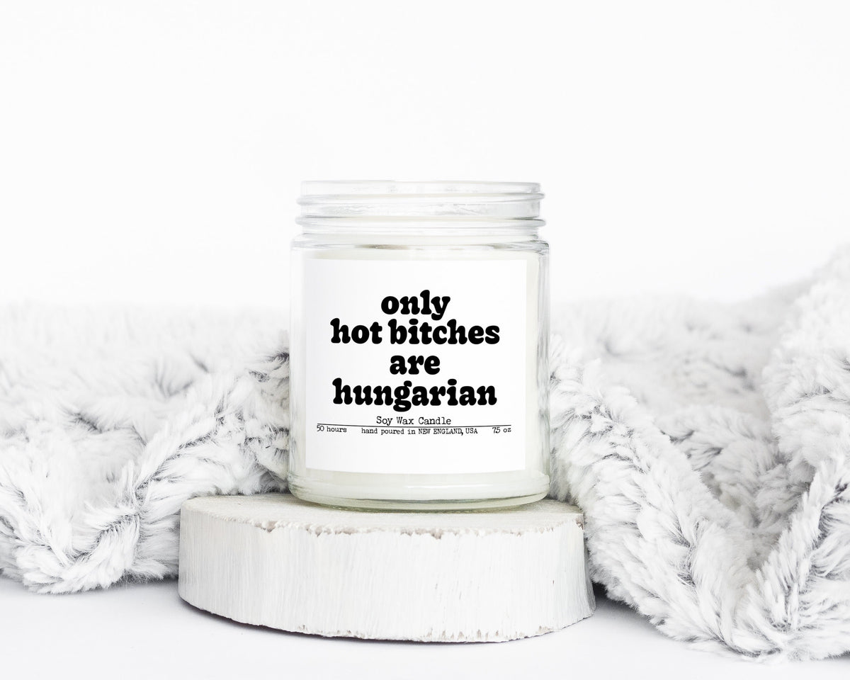Hungarian Hungary Pride Mom Dad Sister Best Friend Gifts Funny Candle Housewarming Soy Wax Scented Decor Graphic Tee – Easygoing Wear · Must-Have Style