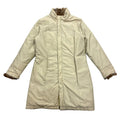 Woolrich Womens Long Fur Trim Puffer Coat Vintage Designer Beige Outdoor Wear Graphic Tee – Easygoing Wear · Must-Have Style