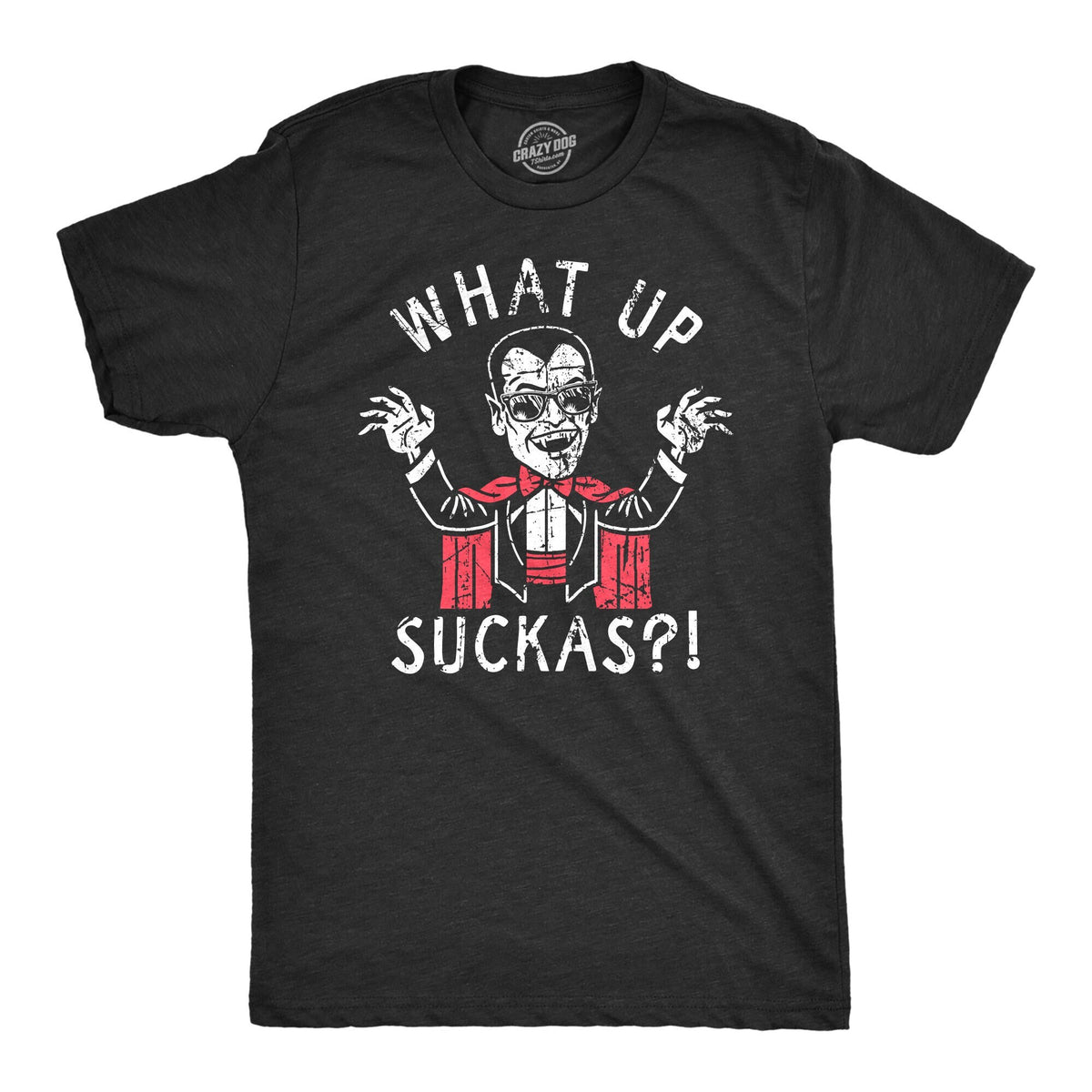 What39s Up Suckas Bat T shirt Halloween Shirt Mens Funny Halloween Shirt Halloween Costume Ideas Vampire Shirts Dracula Shirts Graphic Tee – Feel-Good Design · Perfect For Daily Wear
