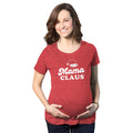 Mama Claus Maternity Shirt Santa Hat Christmas Pregnancy T Shirt Gift For New Moms Christmas STRETCHY Shirt New Mom Shirts Xmas Graphic Tee – Aesthetic Look · Must-Have Style