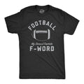 Football Is My Second Favorite FWord Sarcastic Football Shirt Football Lovers Gifts Funny Football Tee Sunday Funday Shirt Graphic Tee – Warm & Stylish · Great Gift For Fans