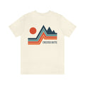 Crested Butte Colorado TShirt Retro Mountain Unisex Crested Butte Shirt Personalization Available Graphic Tee – Soft Feel · Must-Have Style