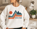 Estes Park Colorado Sweatshirt Unisex Retro Crewneck Estes Park Sweatshirt Personalization Available Sweatshirt – Premium Graphic · Perfect For Daily Wear